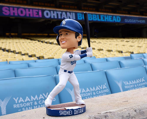 大谷フィーバー…来場者特典ボブルヘッドに長蛇の列「チケットも高騰