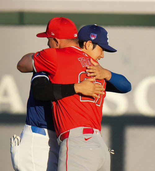 エンゼルス・トラウト、大谷翔平祝福「契約、結婚も含めておめでとう