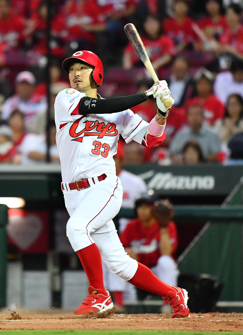 広島菊池が超早出の午前11時からスイングひたすら - 野球 : 日刊スポーツ