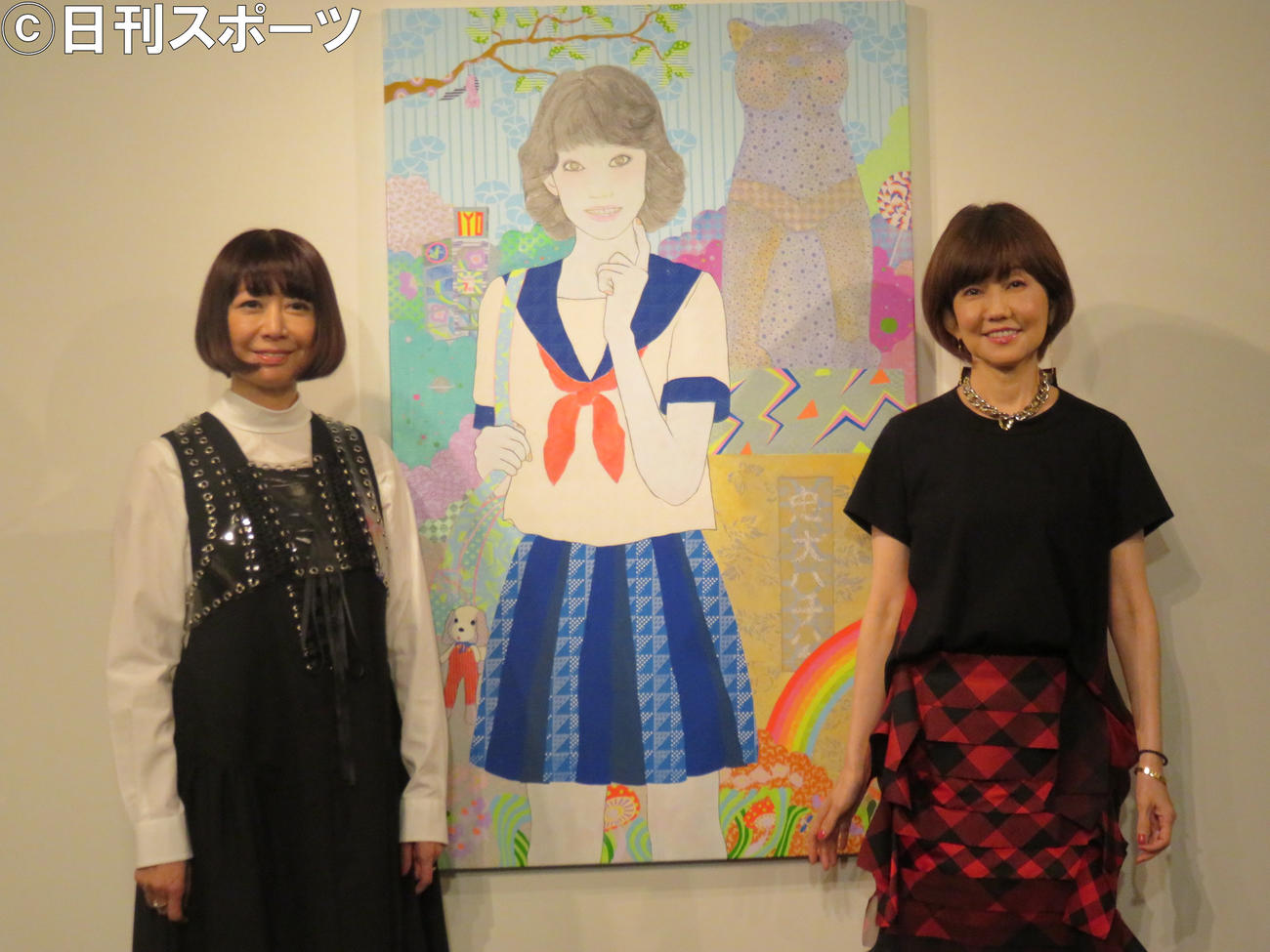 アイドル歌手新井薫子から転身、画家KAORUKO「アイドル時代も今も輝い