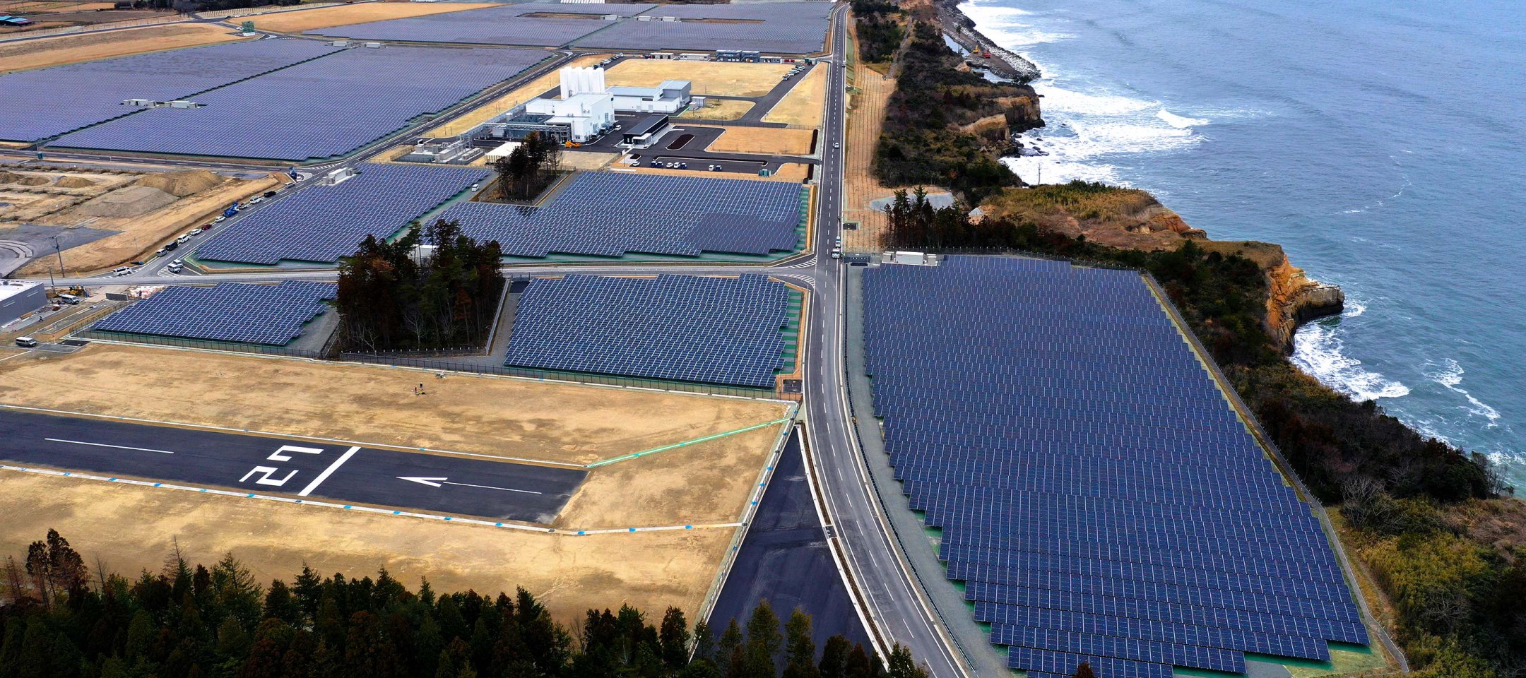 福島水素エネルギー研究フィールド 太陽光発電設備 | 実績 | 日建設計