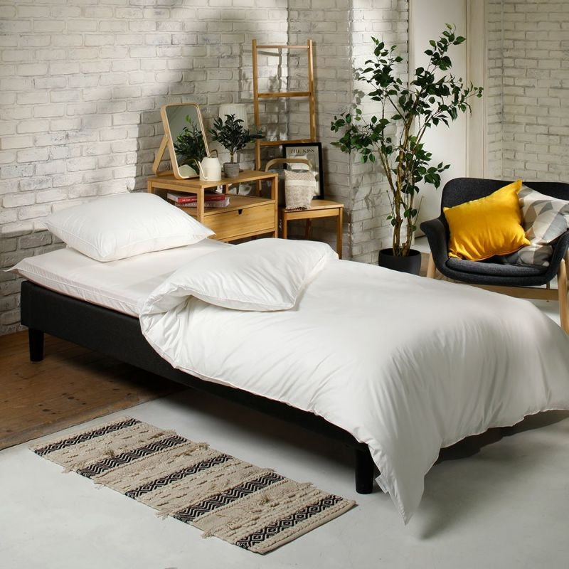 ハウスダスト対策カバー3点セット】掛けカバー・敷き布団カバー