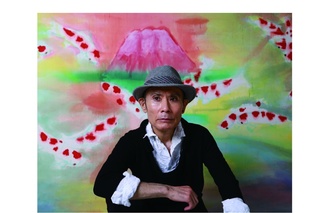 画業25周年を記念して美術作品の個展を福岡アジア美術館で催す片岡