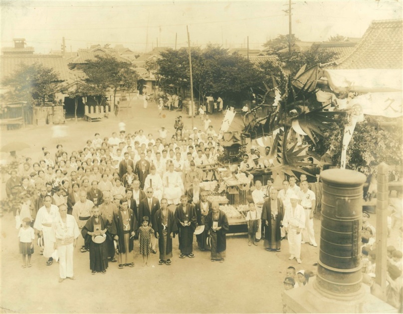 戦前の大蛇山「目玉」戻る 大牟田空襲で焼失免れ…熊本の女性が寄贈