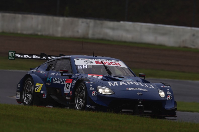 SUPER GT第6戦SUGO、難コンディションのなか、5番手スタートの#12