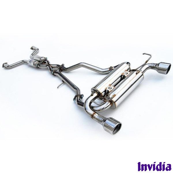 Invidia 02-08 350Z GEMINI ROLLED SS TIPS CAT-BACK - Nissan Race Shop