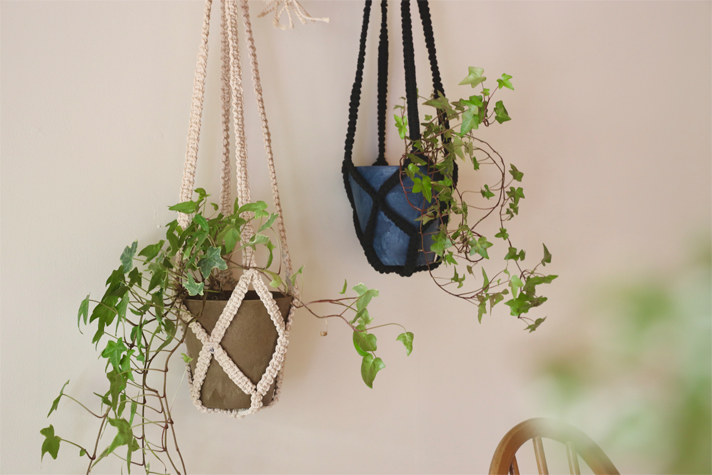 amabro ハンギングプランターSET（植木鉢+吊りひも） | TOKILABOトキラボ