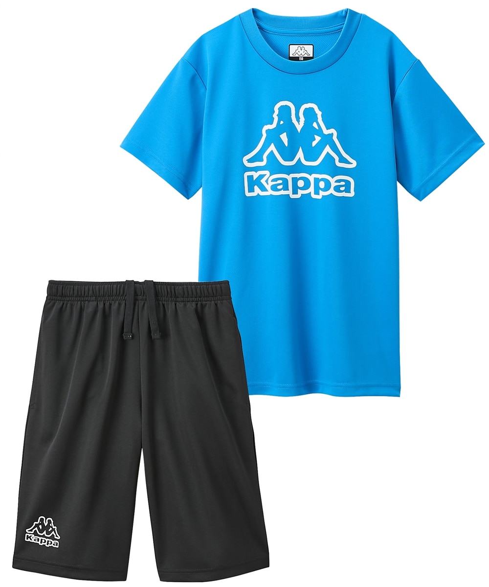 Kappa（カッパ）】セットアップスーツ（半袖トップス+ハーフパンツ