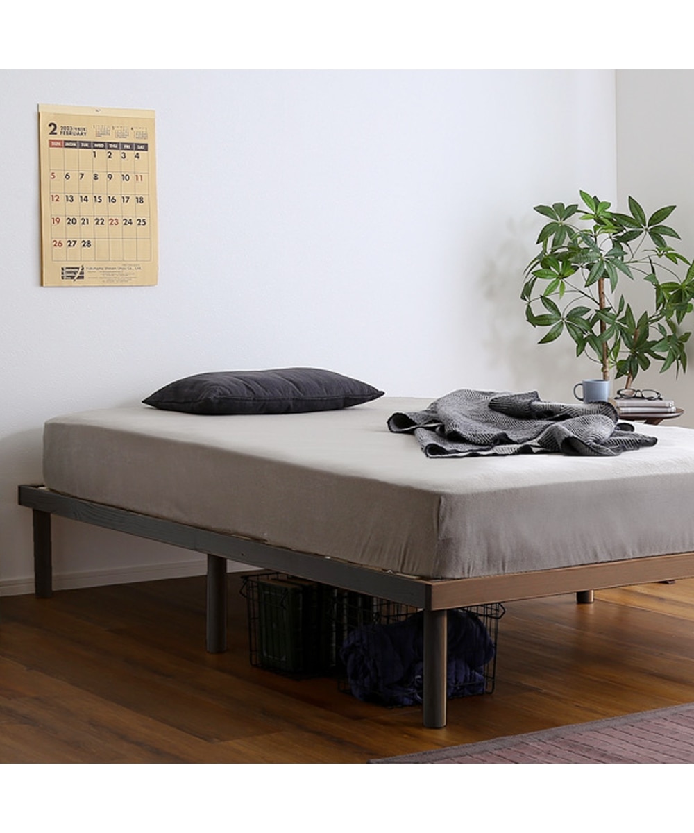 天然木パイン材2WAYすのこベッド 通販【ニッセン】