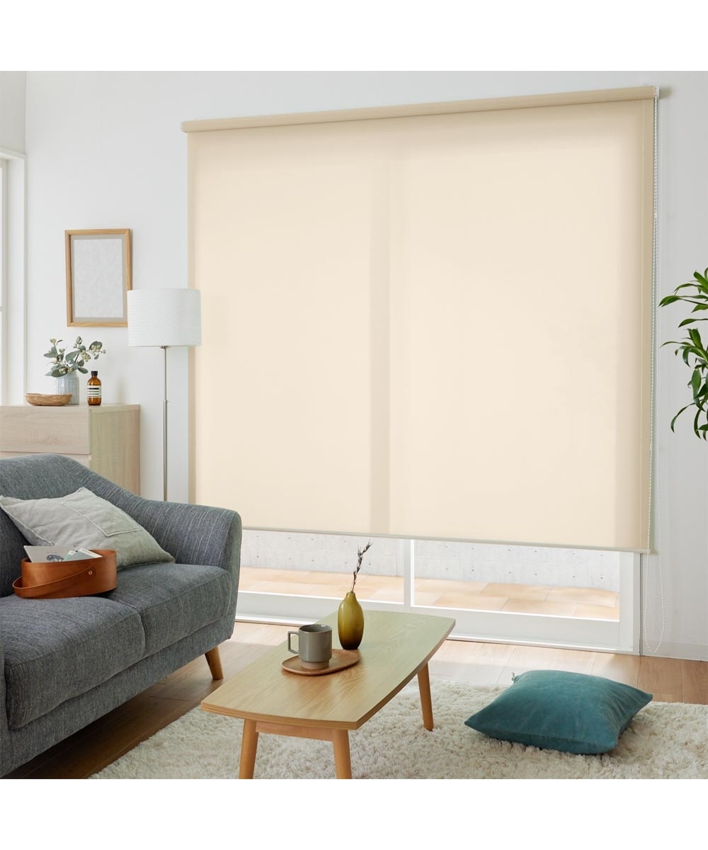 ロールスクリーン（洗える・日本製・チェーン式）｜モノトーン