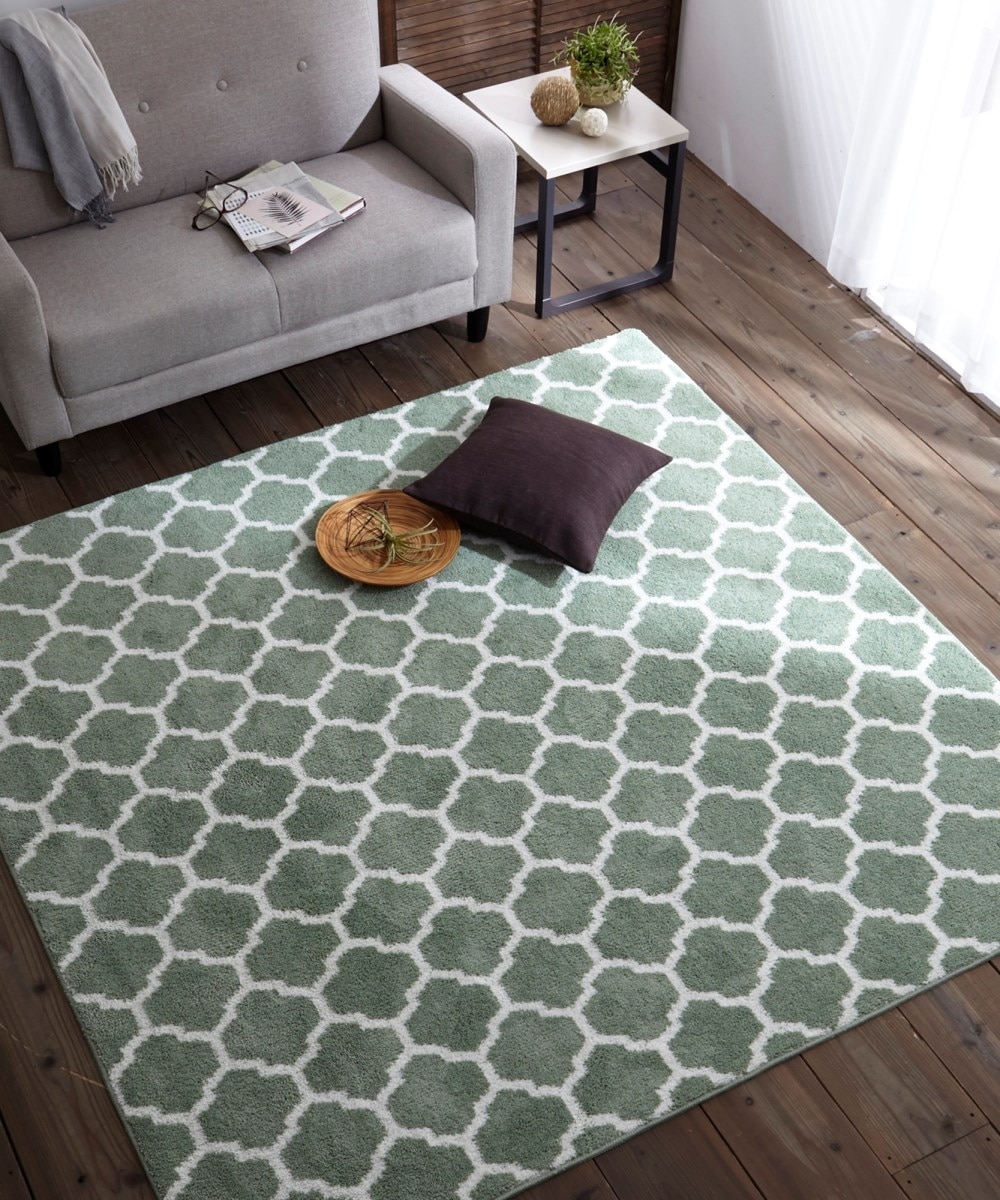 洗えるタフトラグ｜モロッカン柄 通販【ニッセン】