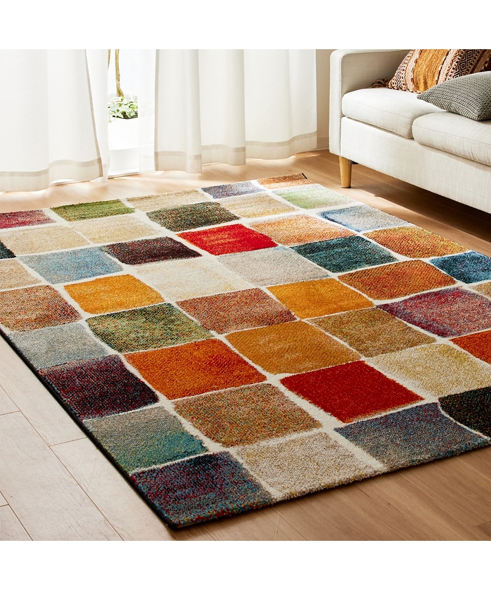 ウィルトン織ラグ｜カラフル・トルコ製 通販【ニッセン】