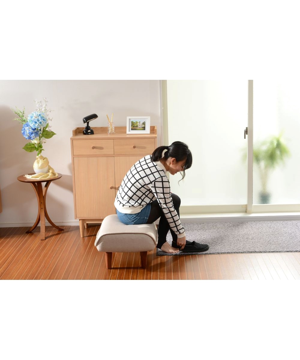 オットマン｜スツール ポケットコイル ファブリック 日本製 通販