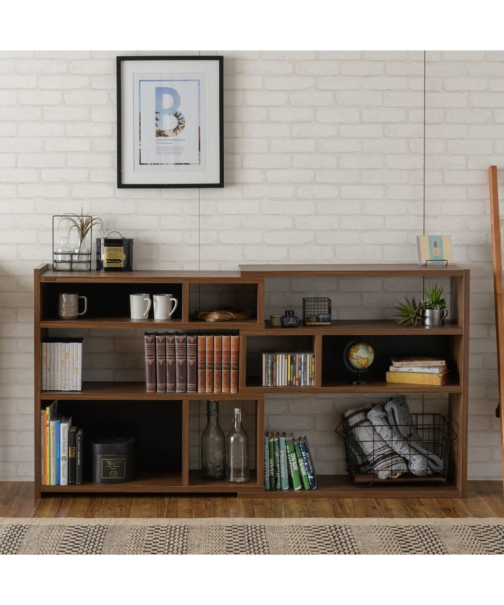 伸縮・回転が自由自在なオープンラック 通販【ニッセン】