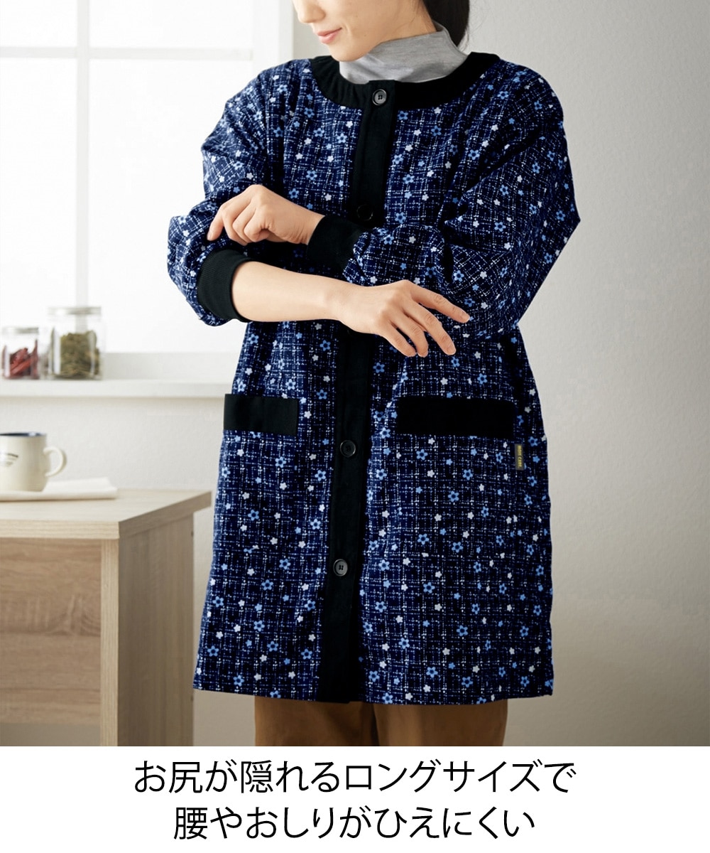 吸湿発熱あったか割烹着 通販【ニッセン】