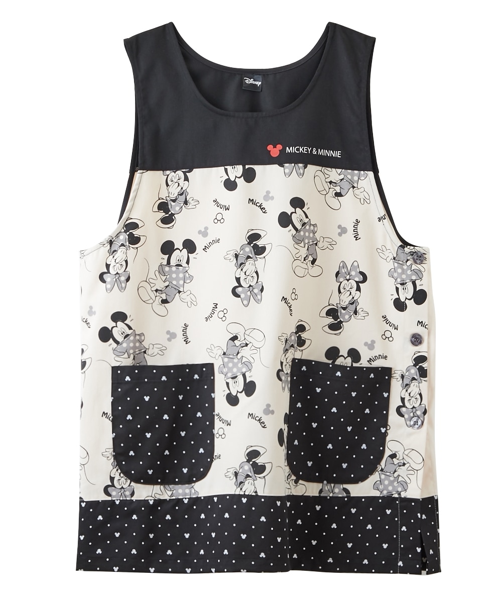 WEB限定】ディズニー エプロン（かぶりタイプ・サイドボタン） 通販