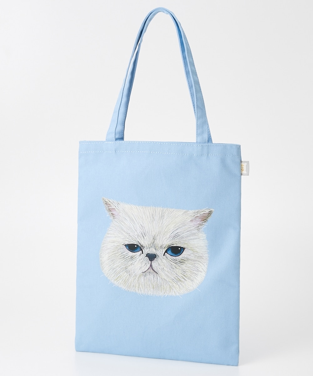 JOUJOULIER（ジュジュリエ）猫ちゃん転写トートバッグ（A4対応） 通販