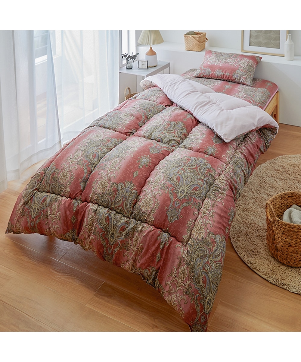 日本製】しっかりボリューム掛敷布団の和布団3点セット（抗菌防臭わた