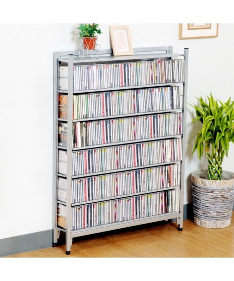 販売終了】【日本製】組み立て簡単！CD・DVD・コミック収納ラック 通販