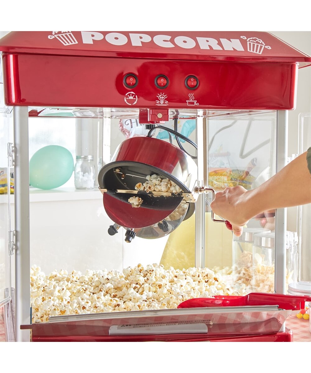気分はテーマパーク！大きなポップコーンメーカー キッチン 通販