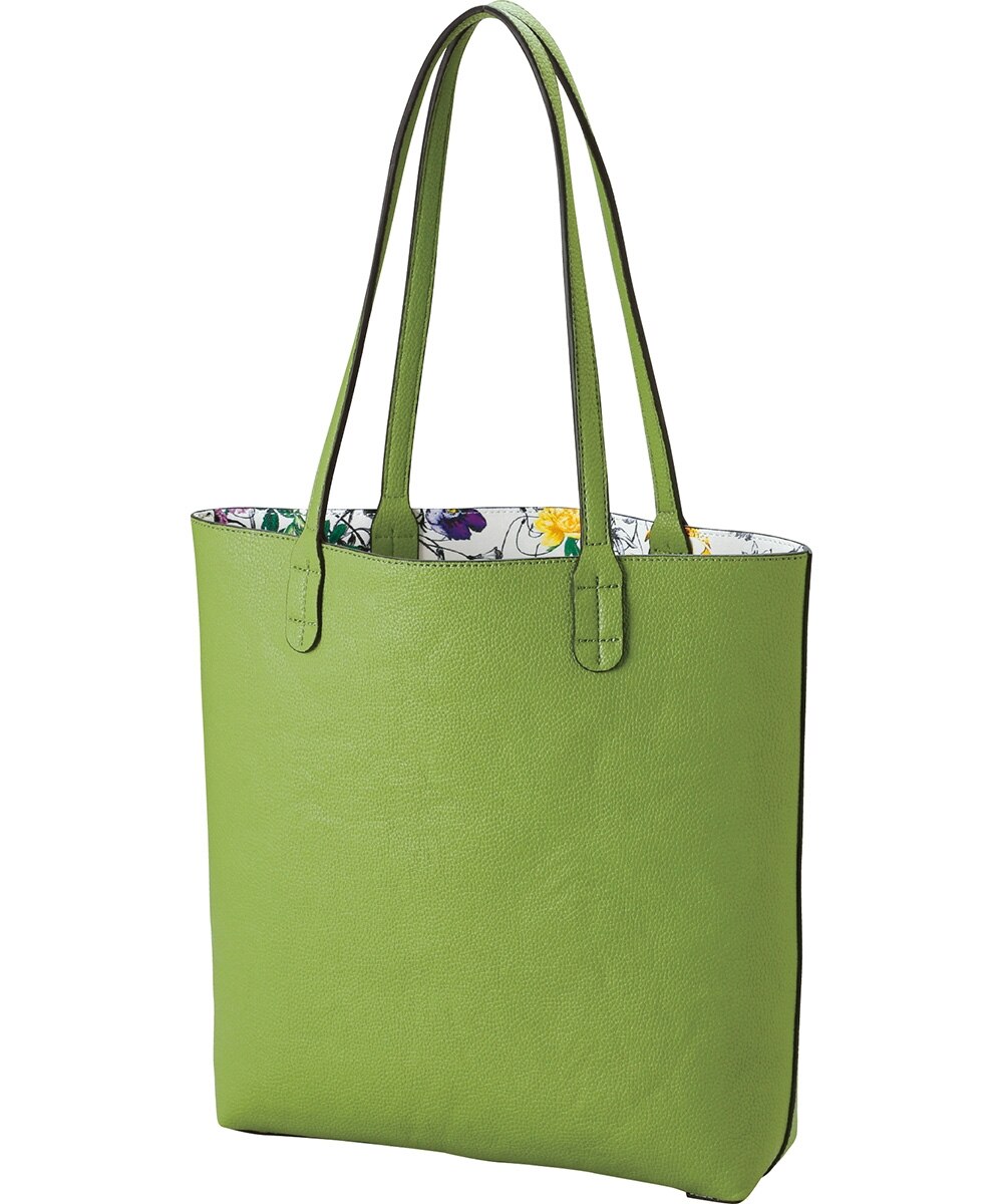 A4の入る花柄リバーシブルトート（A4対応） 通販【ニッセン】