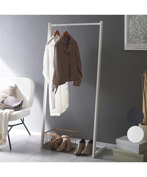 組み立て簡単デザインハンガーラック 通販【ニッセン】