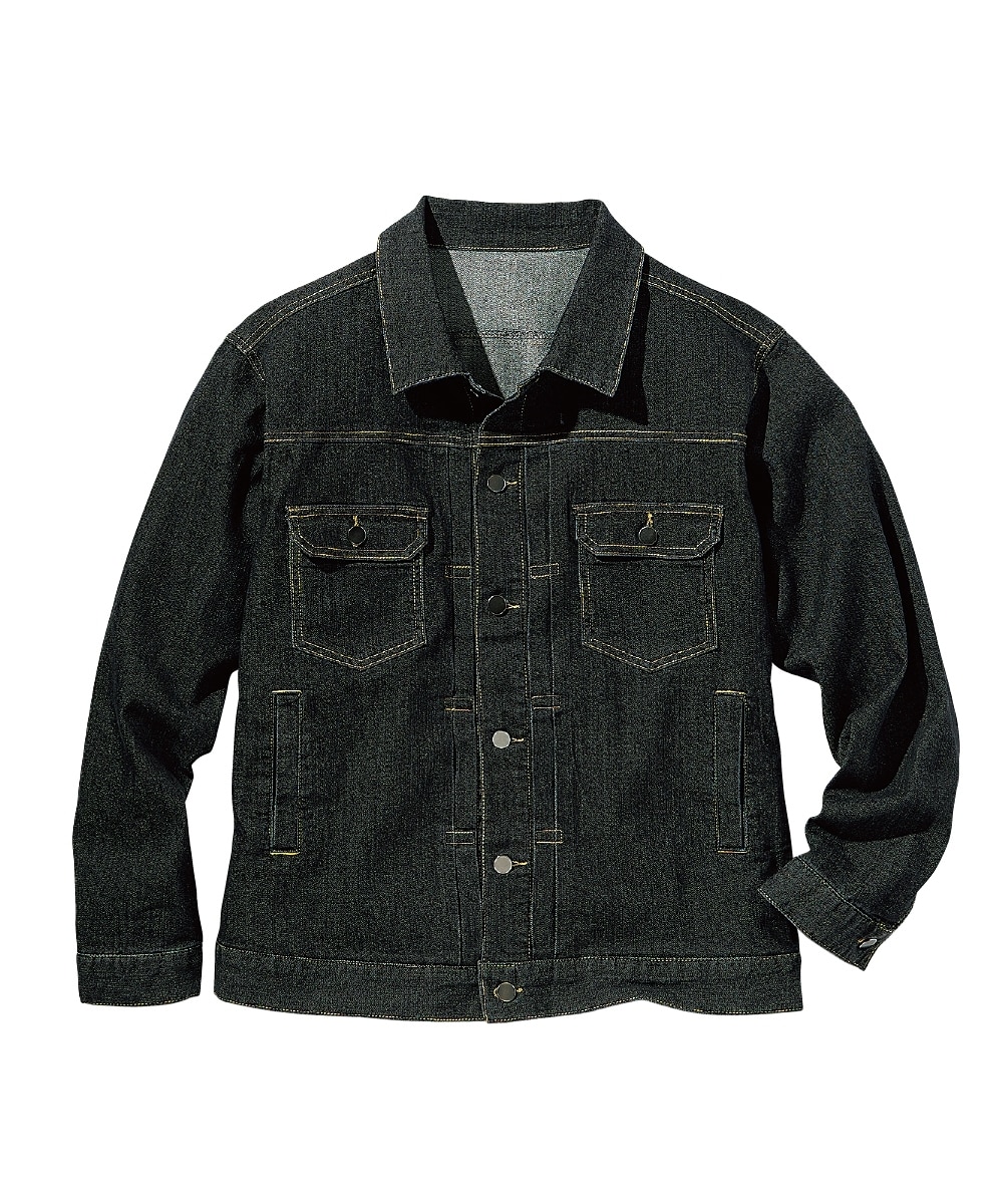 ストレッチデニムジャケット【大きいサイズ】 通販【ニッセン】