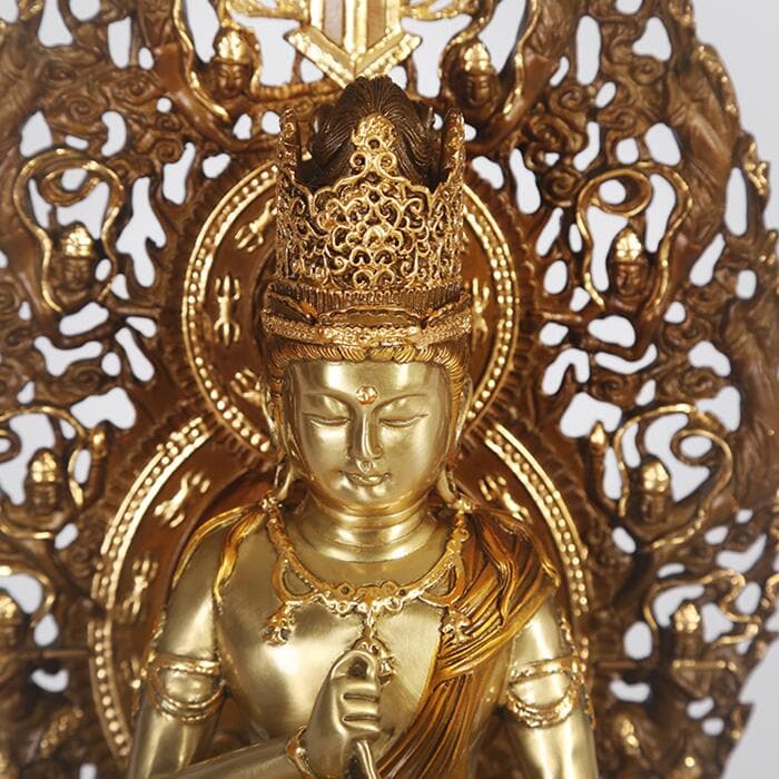 極上彫り 仏像 銅製 大日如来 銅像 坐像 – 念珊閣仏像