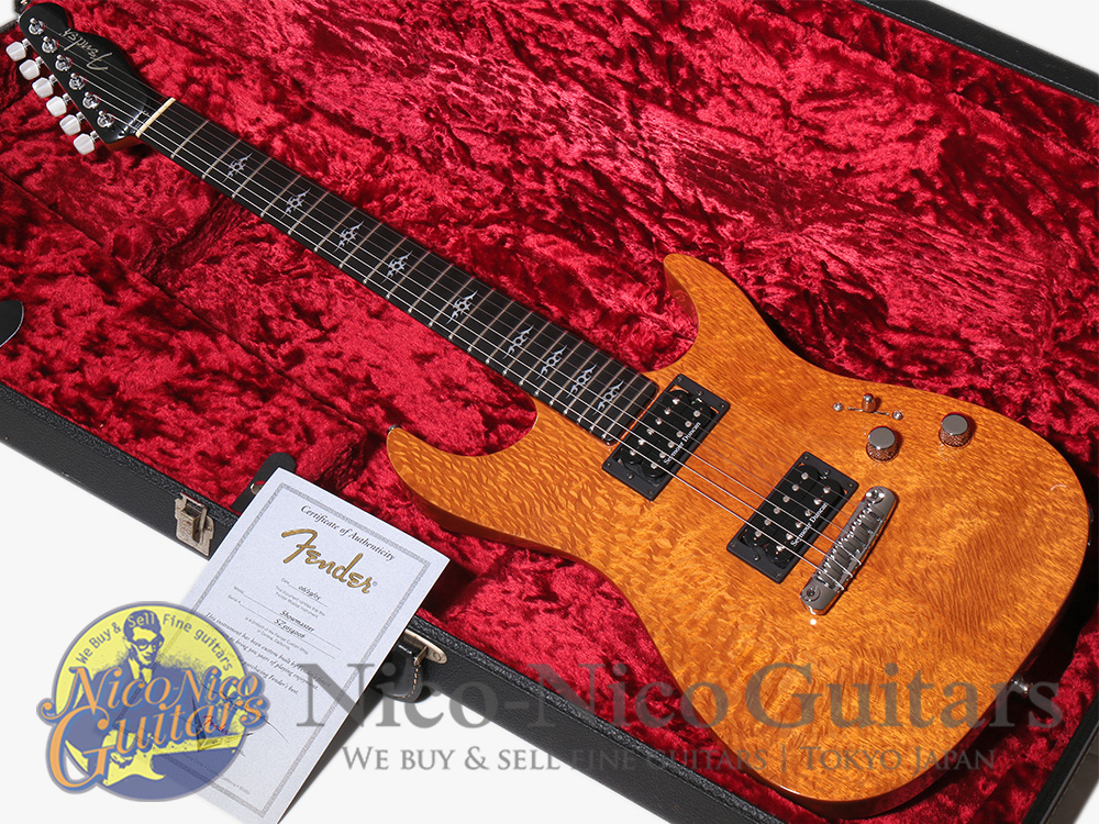 Fender Custom Shop 2005 Showmaster Elite Lacewood Top Set Neck