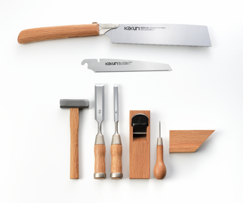角利木工道具セット 赤樫 - 百年物語