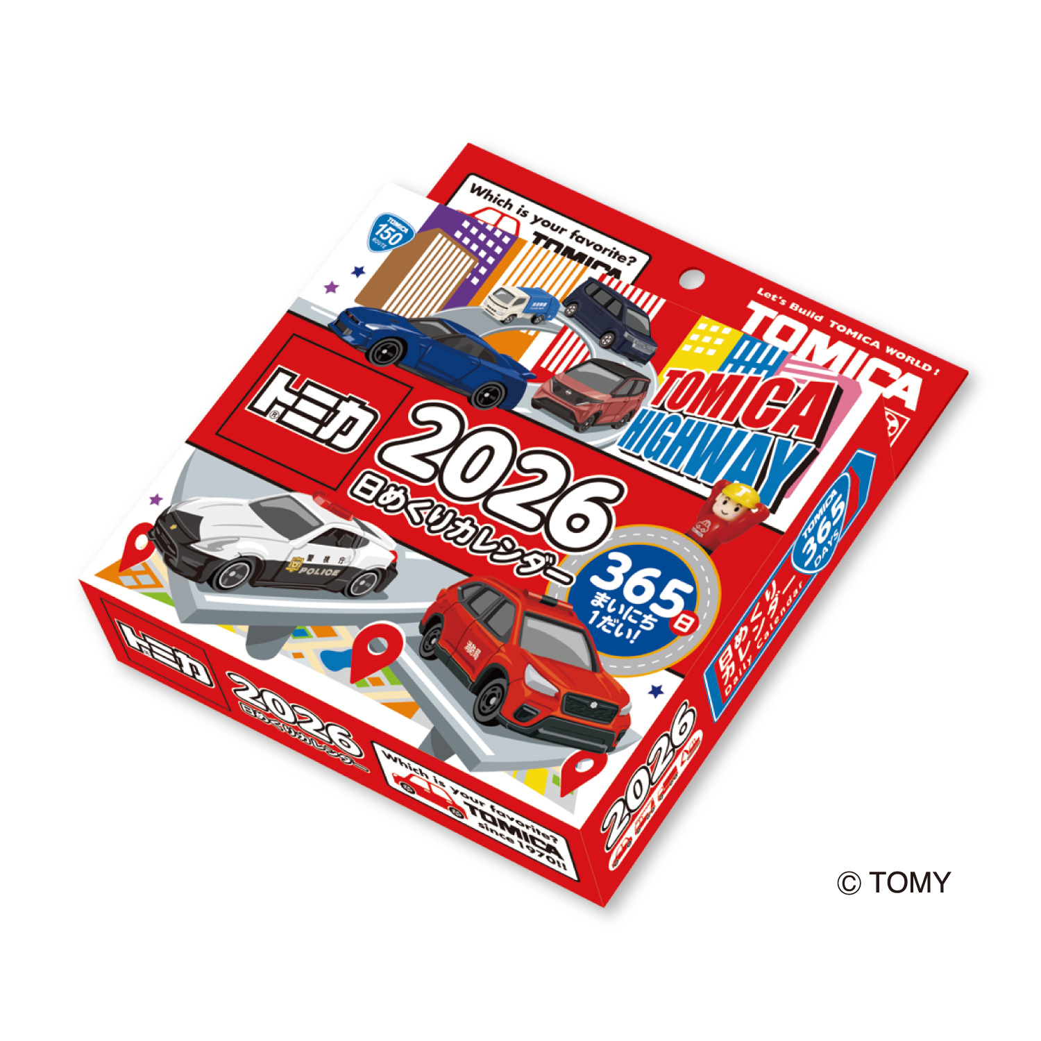 トミカ日めくりカレンダー｜日めくりカレンダー｜カレンダー｜商品を