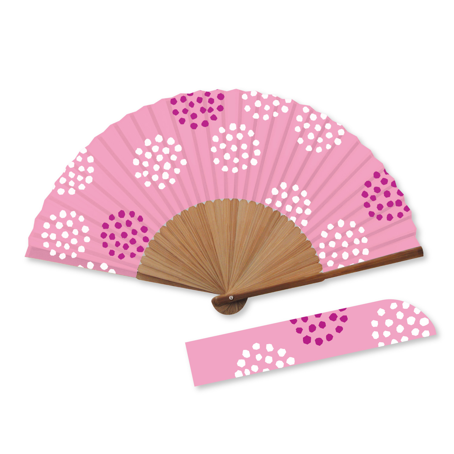 ミズタマ｜扇子｜うちわ・扇子｜商品を探す｜新日本カレンダー株式会社