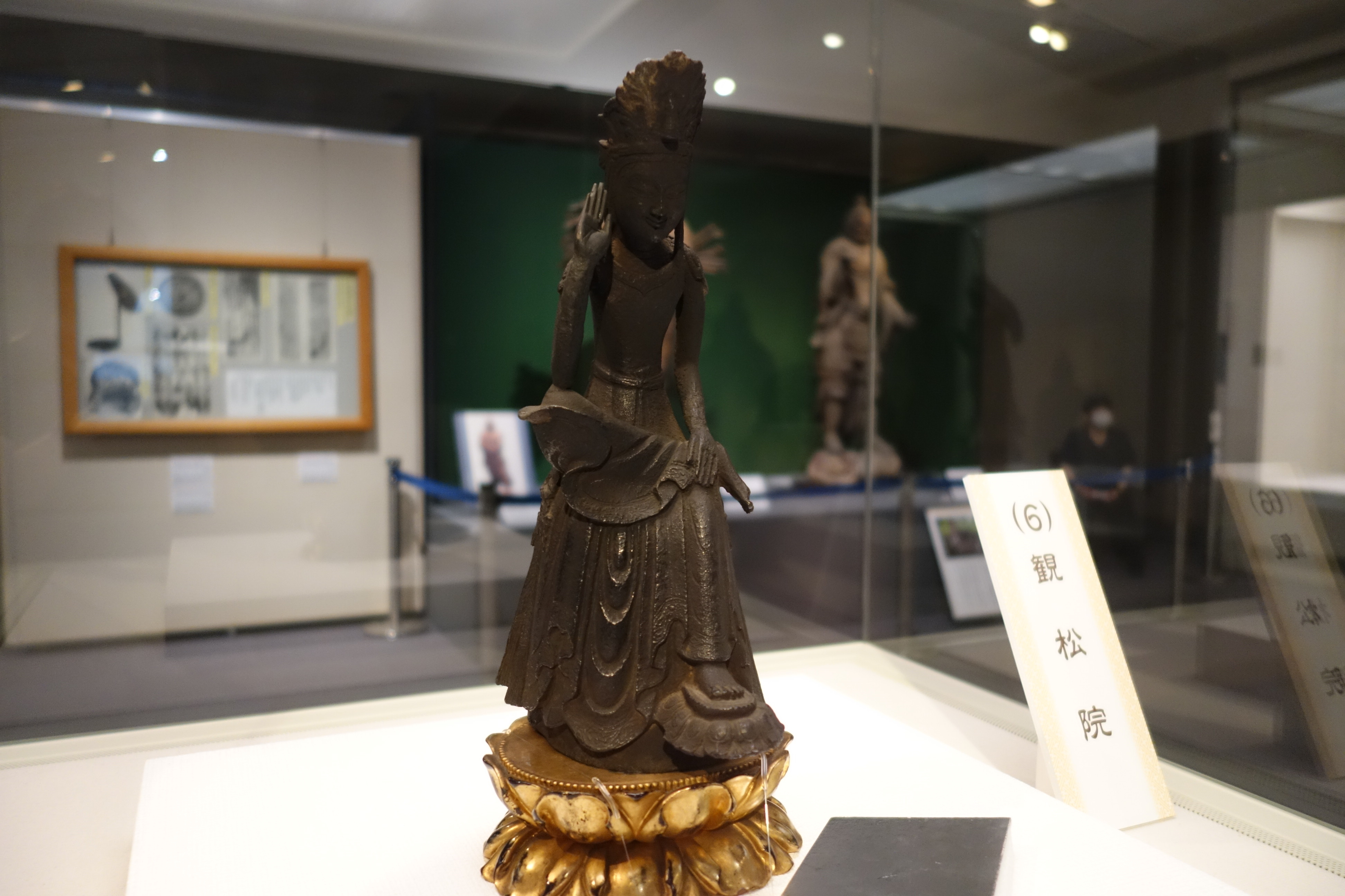 長野県最古！東日本最古の仏像『銅造菩薩半跏像』を間近で拝観できる