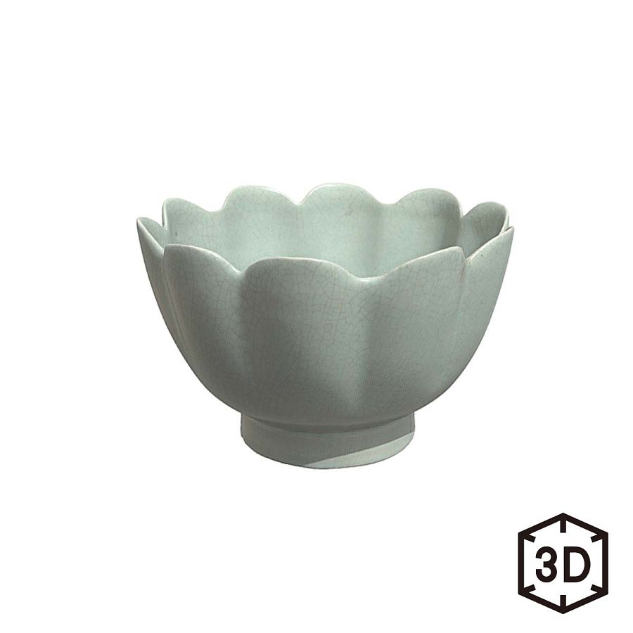 故宮精品網路商城- 北宋汝窯青瓷蓮花式溫碗數位收藏