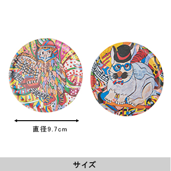 アートコースター「福・跳ねる」（ふく・はねる）＜プリザーブド