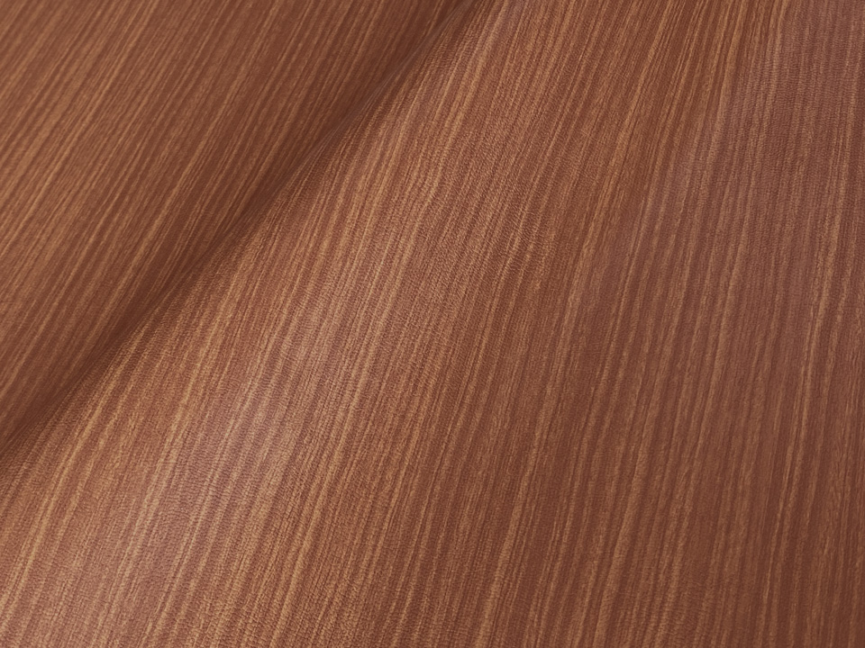 合皮レザー生地 難燃 【木目柄 ブラウン】