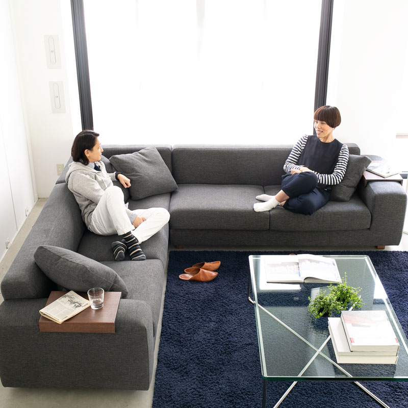 Decibel Traditional ワイド3人掛けコーナーソファセット」 製品詳細