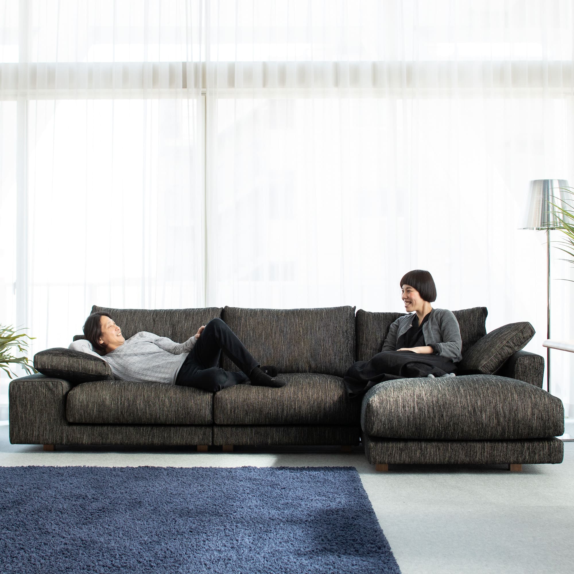 NewSugar Maximum comfort 3人掛けカウチソファセット 製品詳細ページ