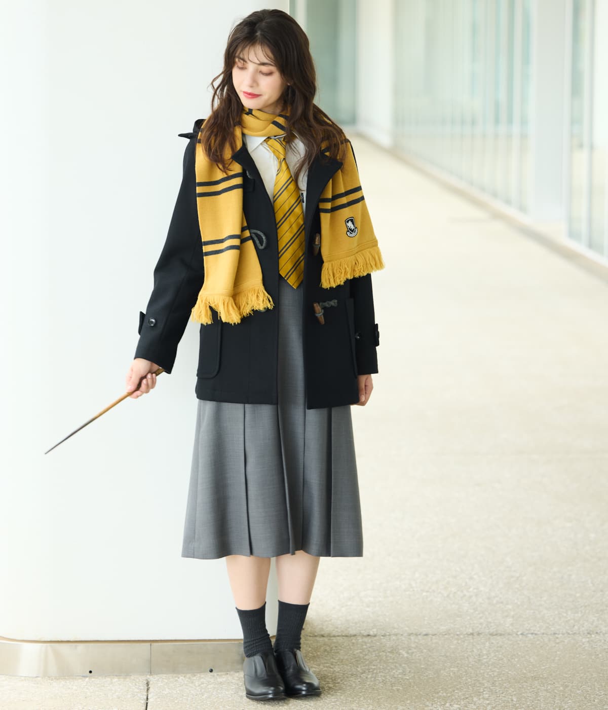 60th】ハリー・ポッター／ネクタイ ハッフルパフ(85903087-2024