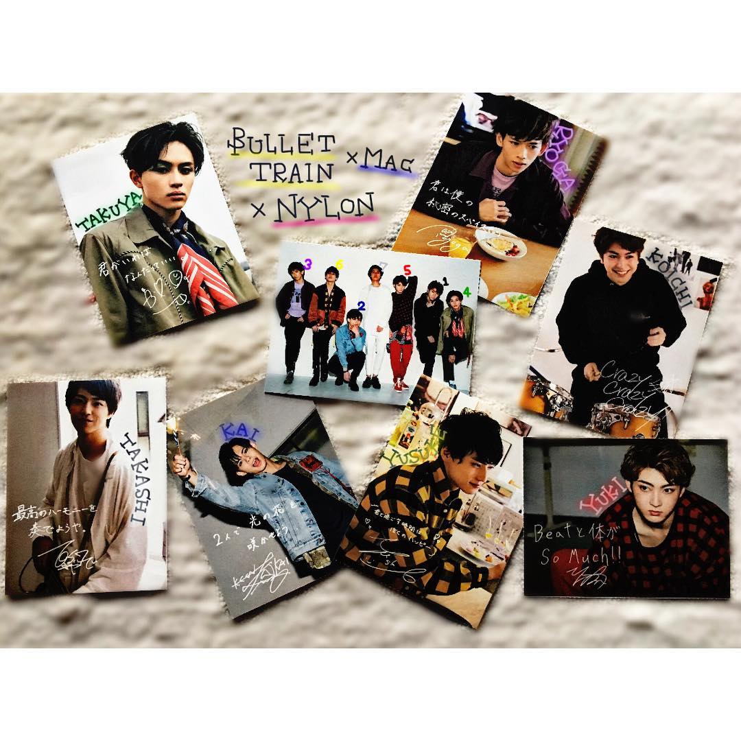 超特急 NYLON ポストカード 15周年 イベント限定 グッズ NYLONが