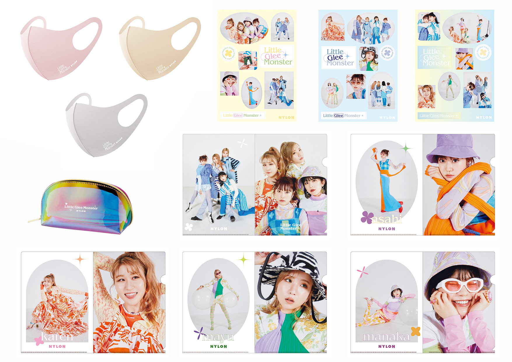 FASHION] Little Glee Monster × NYLON JAPANのコラボグッズが発売