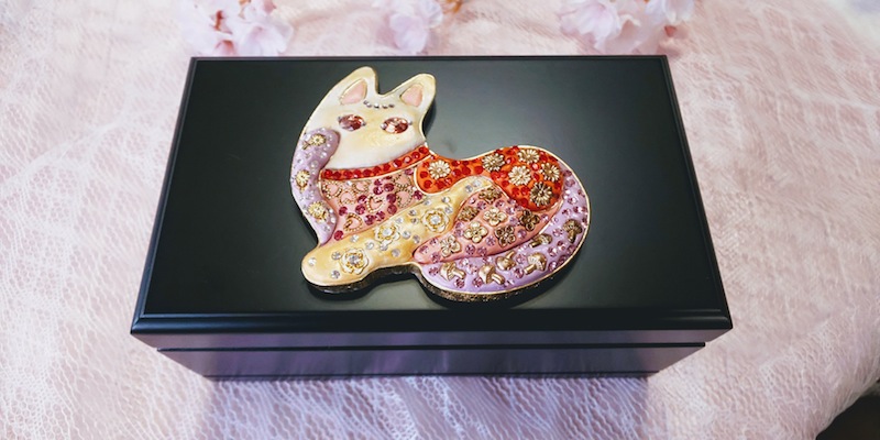 白猫のオルゴール さくら庵＜にゃん太通販＞