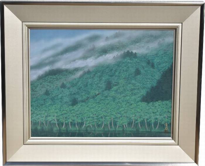遠山幸男（日本画家）の絵画『山霧緑韻』の販売｜絵画の買取 小川処堂