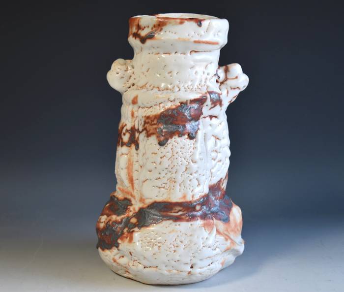 加藤豊久（加藤土代久）の志野焼花入（花瓶）の販売｜小川処堂 | 骨董