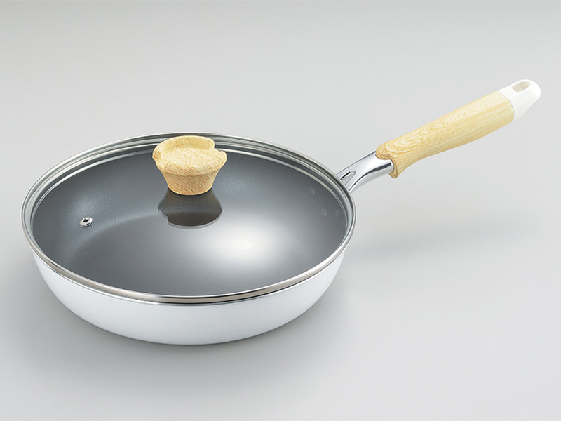 ナチュラプラス IH対応ガラス蓋付フライパン26cm | 株式会社タマハシ