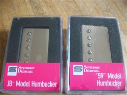 SMOKEY B'S SEYMOUR DUNCAN HUMBUCKER PICKUP SET SH-4 JB SH-1N 59