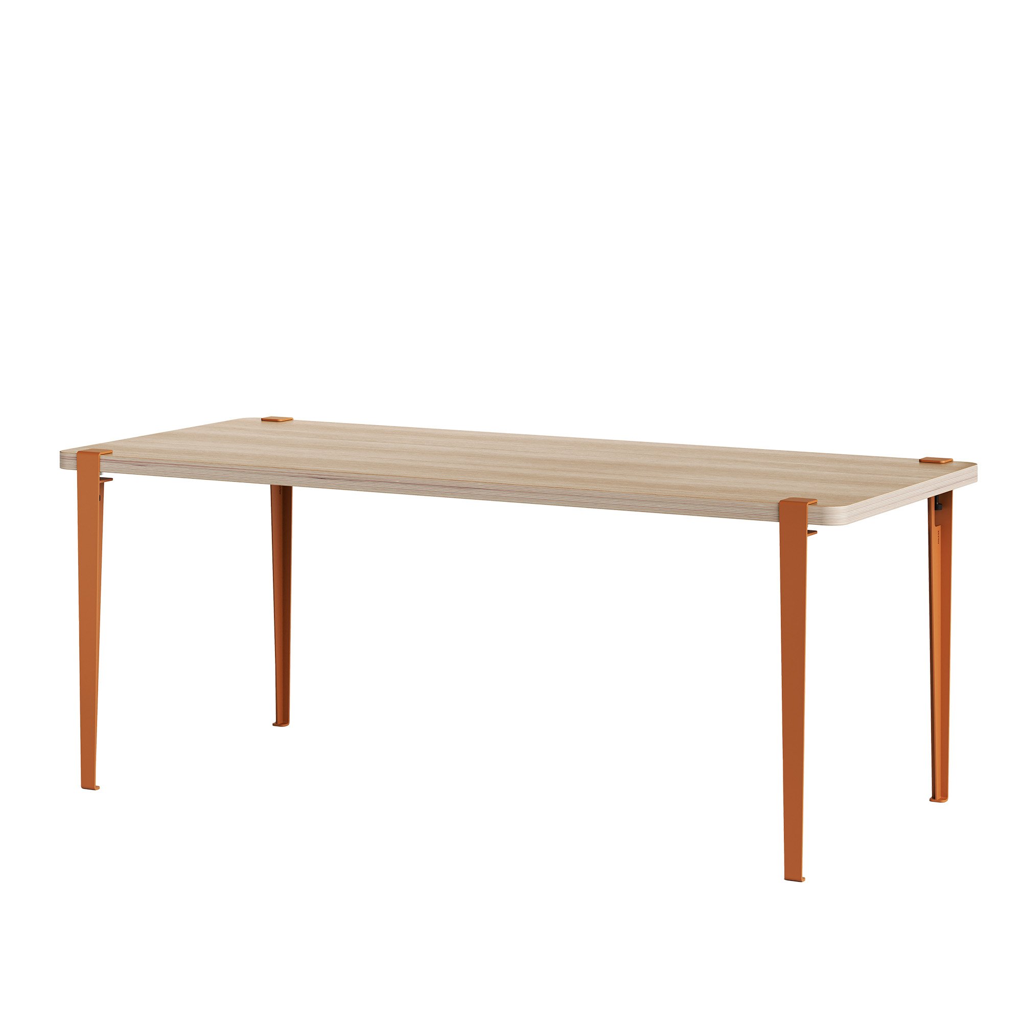Tiptoe Dining Table Brixton, Tangerine red | Tiptoe | Dining Room