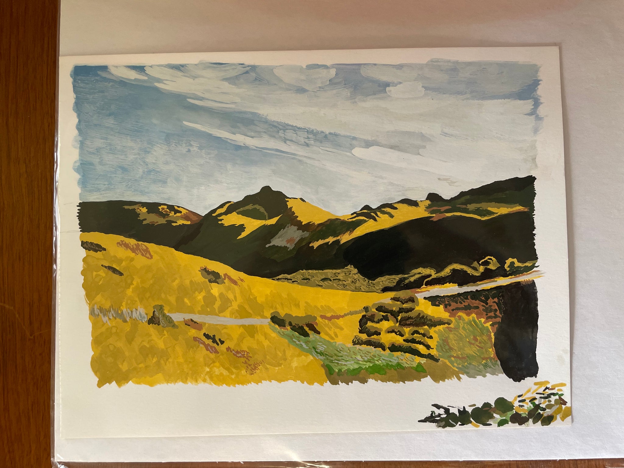 Safari Jeep Original Painting - Small Adventure