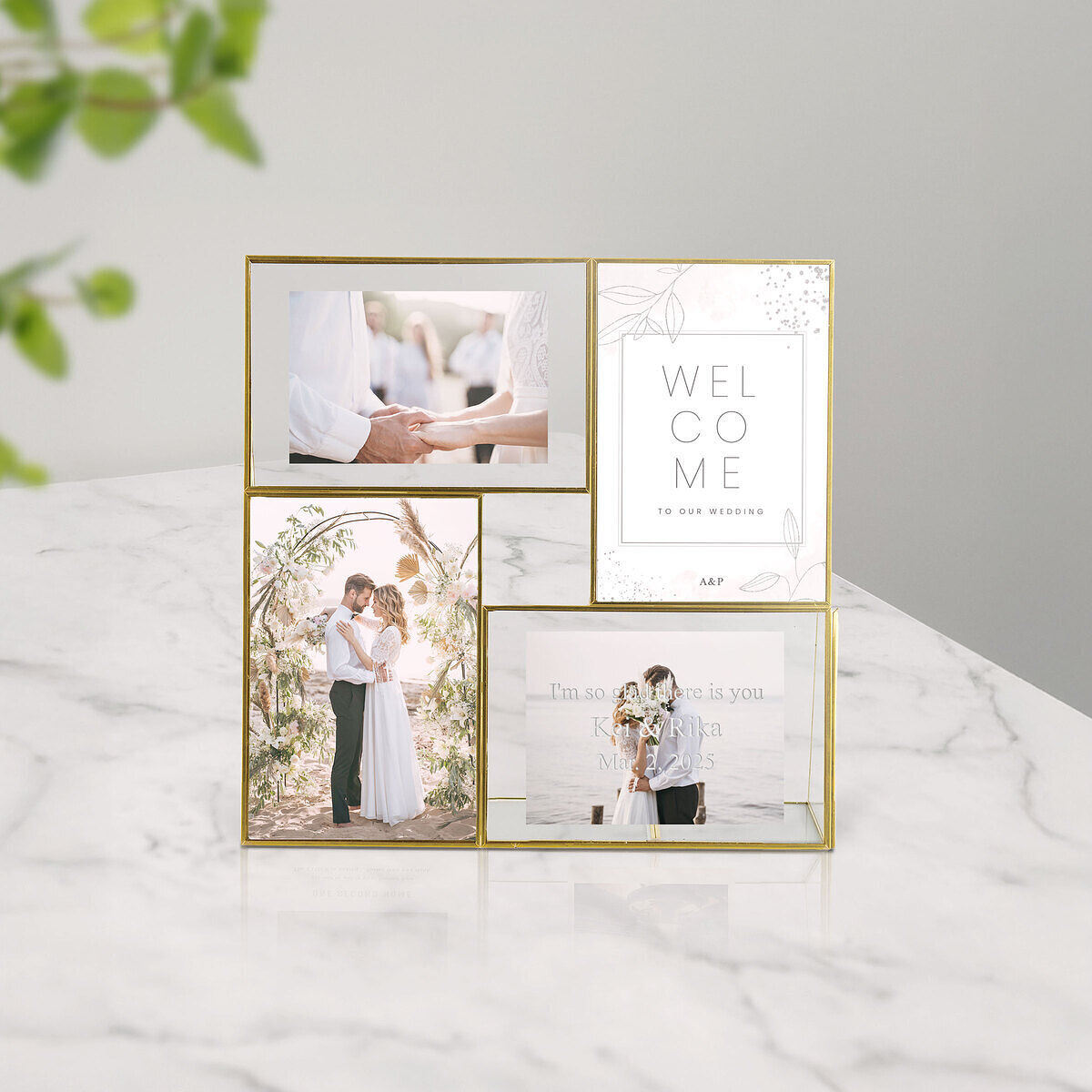 メタルフォトフレーム - スマートギフト