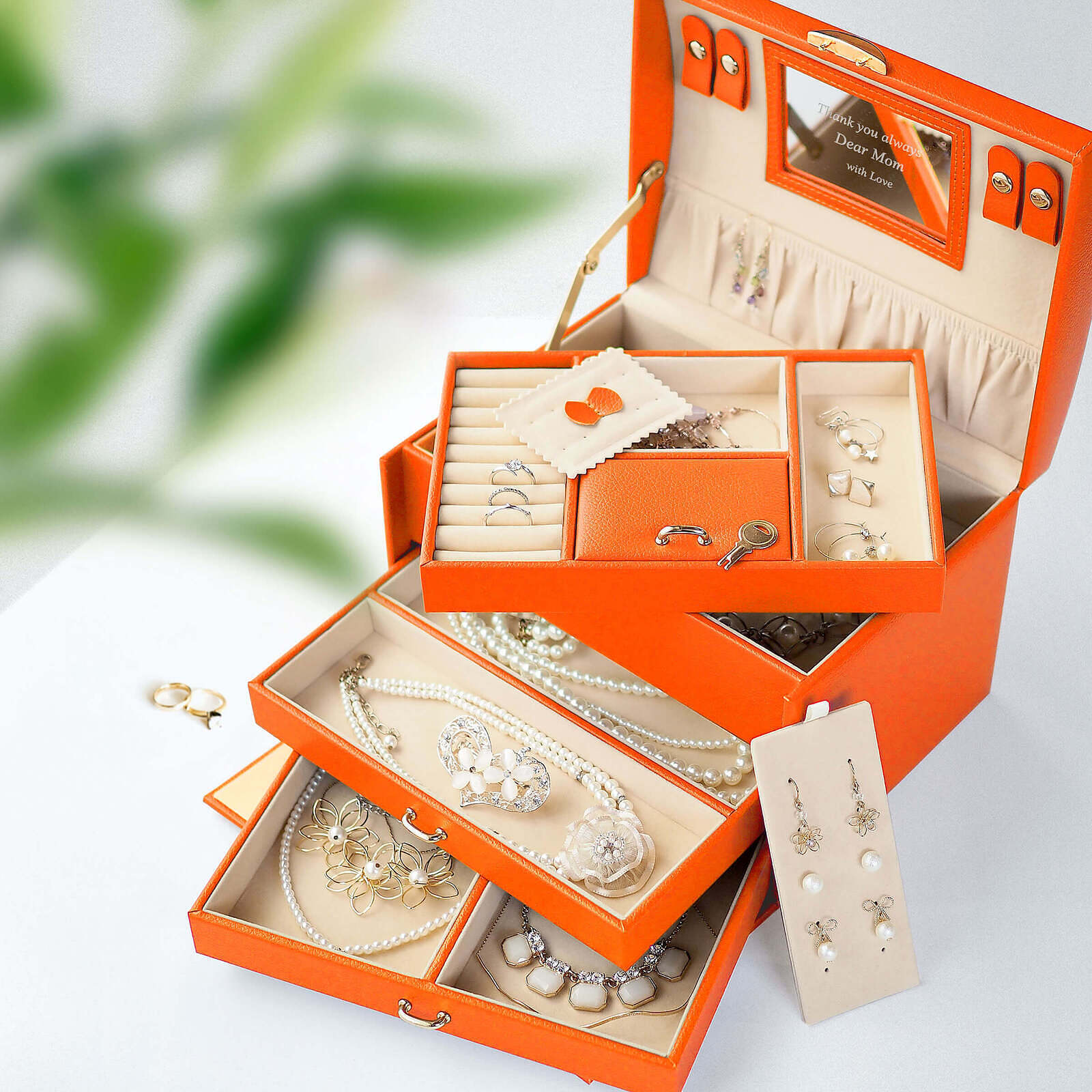 ジュエルボックス L オレンジ - スマートギフト